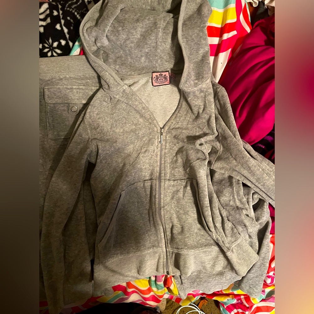 Vintage velore Juicy Couture Tracksuit Hoodie pants